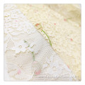 ivory soft touch shaoxing factory nylon stretch lace print for children's wear